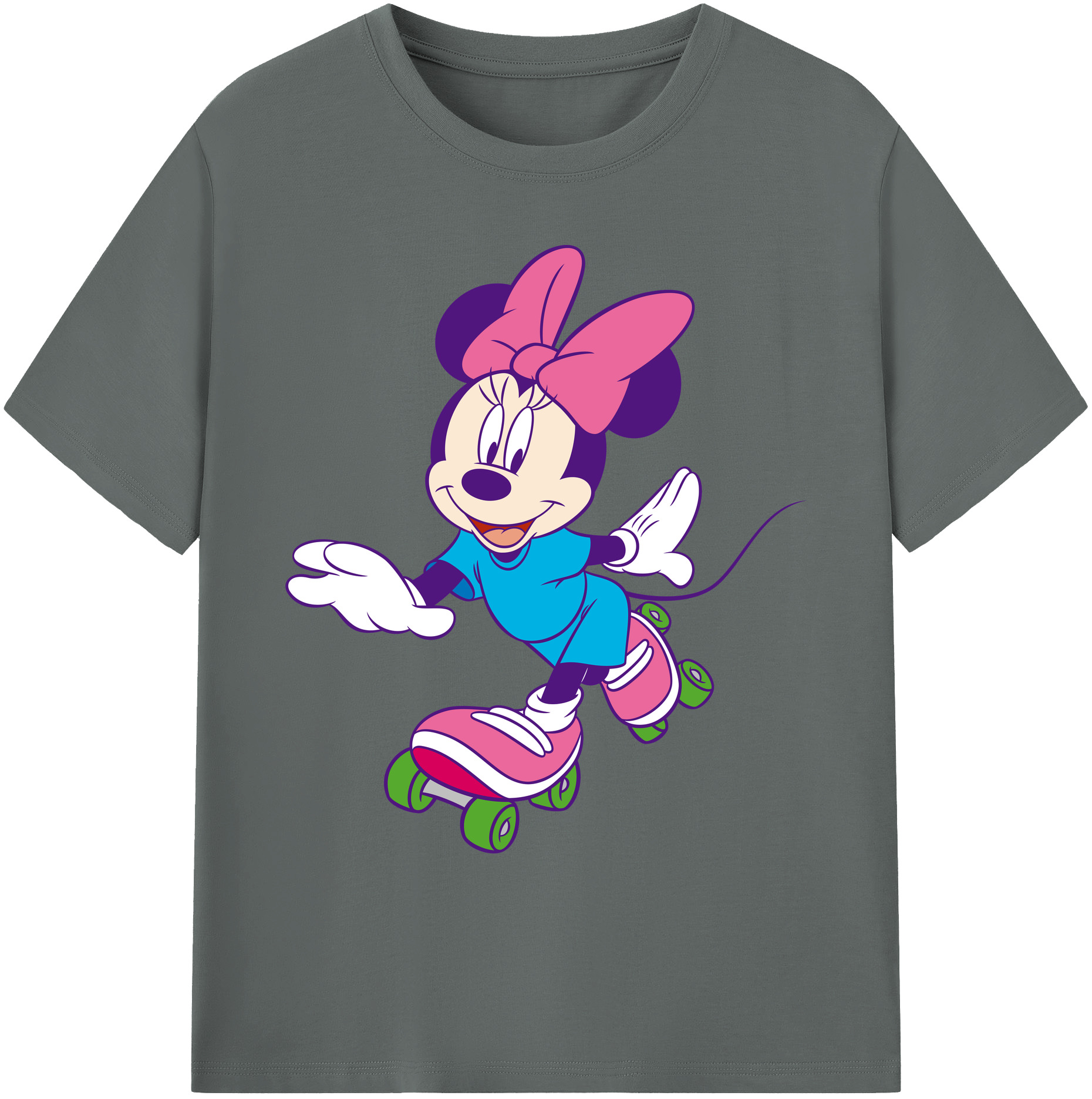 ミッキーマウス Mickey Mouse 綿100％ メンズ半袖Tシャツ｜肌触りやわらか＆通気性